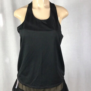 Vitoreloo Size Large Brazilian Black Racerback Tank Top. New With Tags